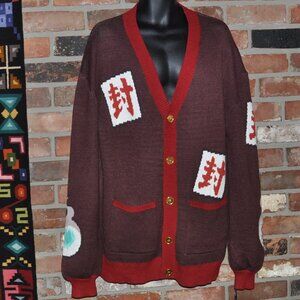Rare Steady Hands Toilet Bound Hanako Kun Button Up Cardigan Sweater Unisex XXL